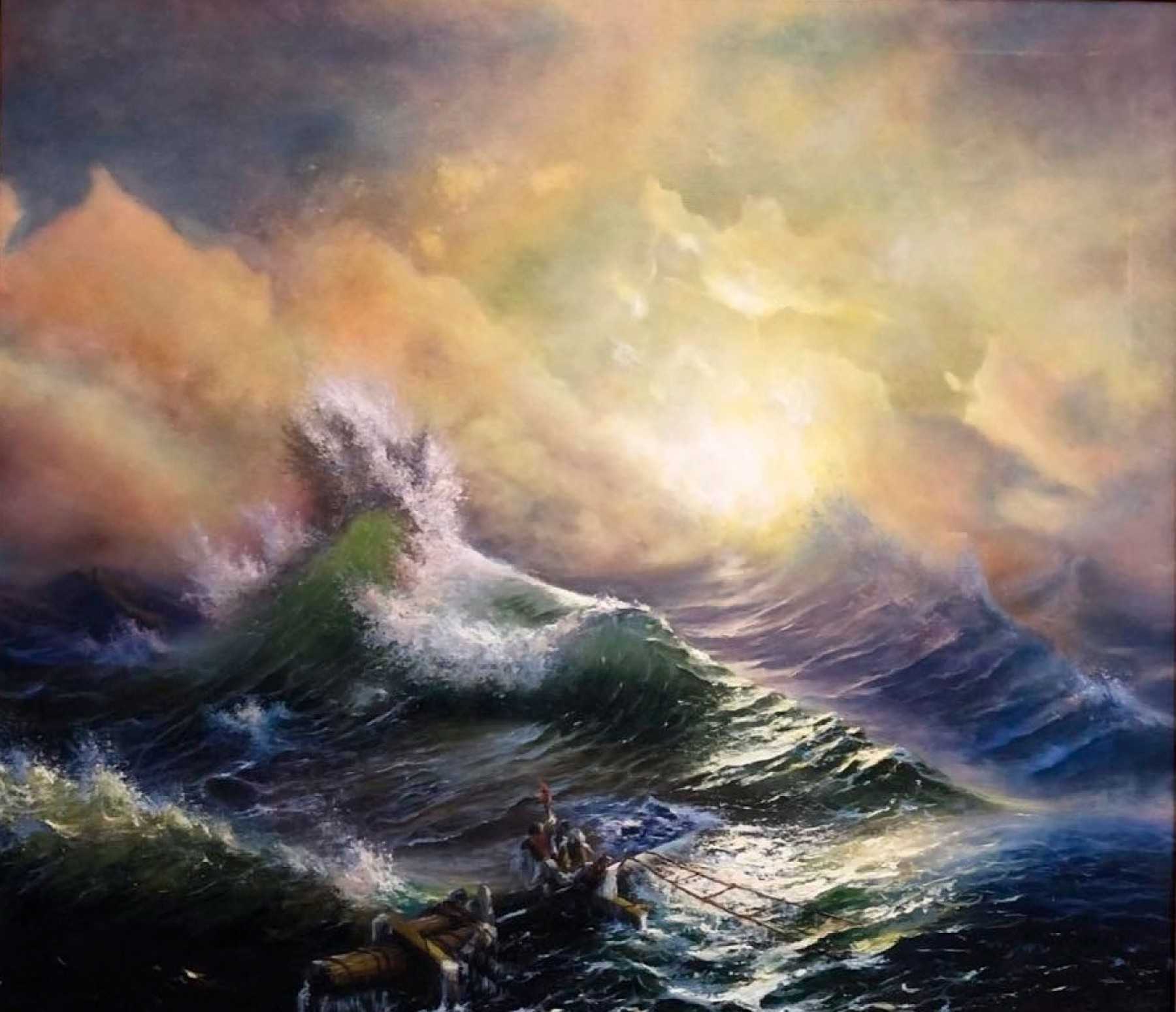 Картина «девятый вал» айвазовского – ода морской стихии :: syl.ru