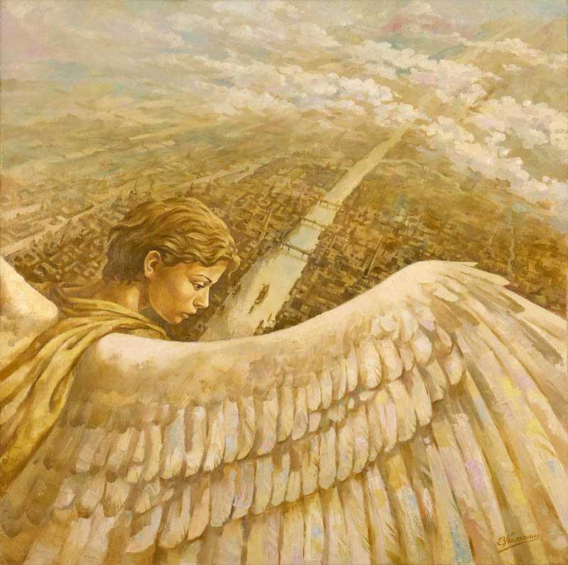 Ангел художник Владимир Калинин