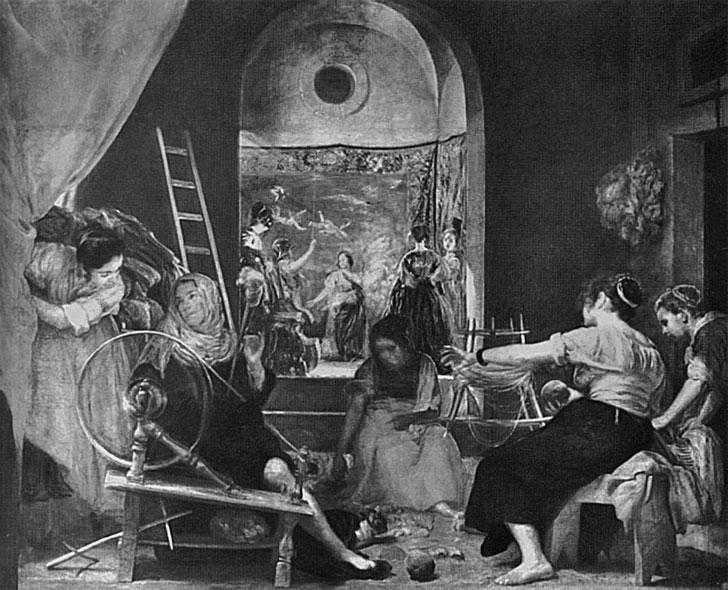 Диего веласкес картина пряхи