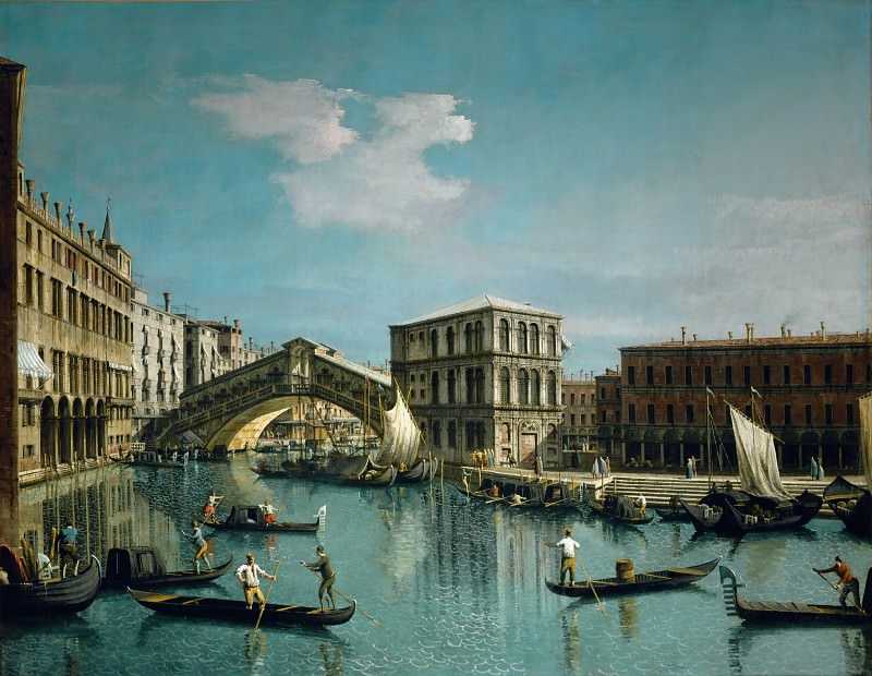 Как выглядела венеция в xviii веке: город каналов и гондол глазами мастера городских пейзажей каналетто