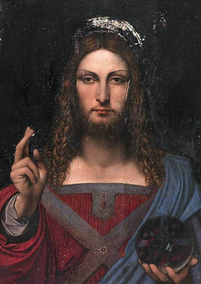 Картина Сальватор Мунди или Спаситель Мира – 500-летняя работа, уверенно приписанная Леонардо да Винчи, – продана 15 ноября 2017 года на аукционе Christies