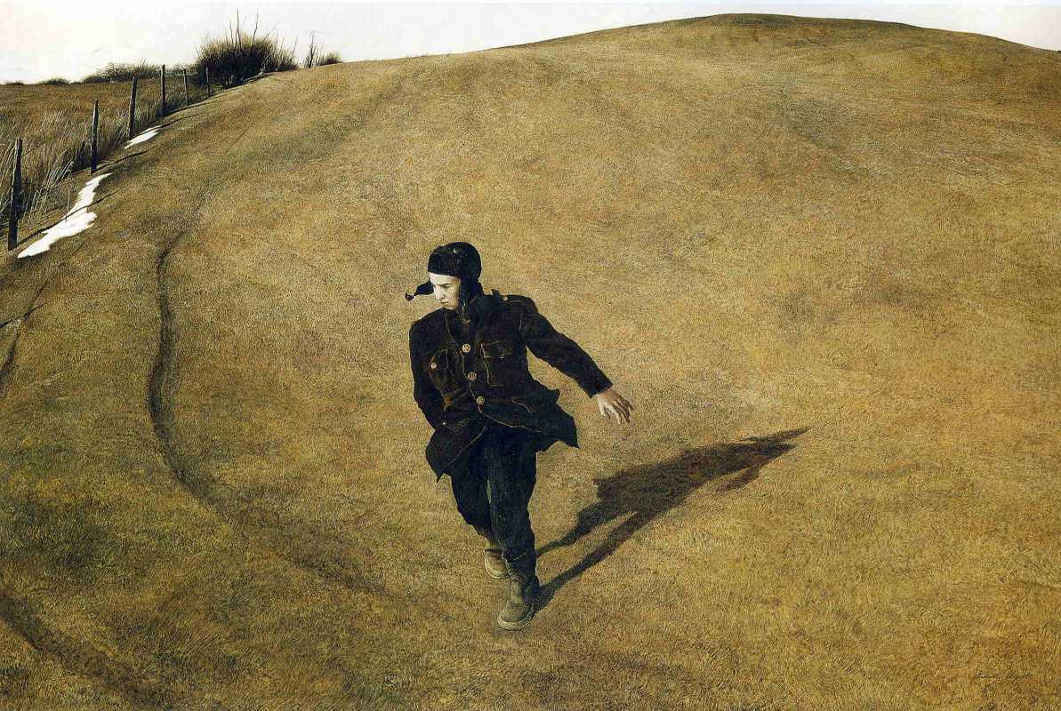 Эндрю Уайет - Зима 1946-го - одно из многих произведений художника