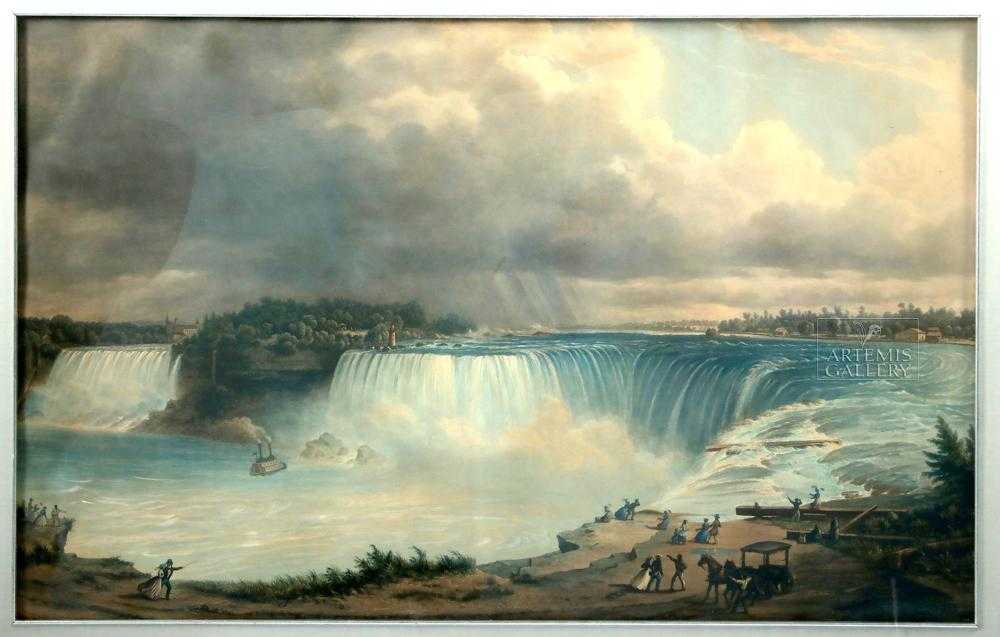 Ниагарский водопад, иван айвазовский: описание, история, факты