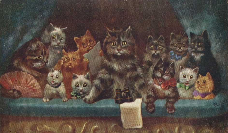 «кошачьи миры луиса уэйна»: жил-был художник один - алексей коленский