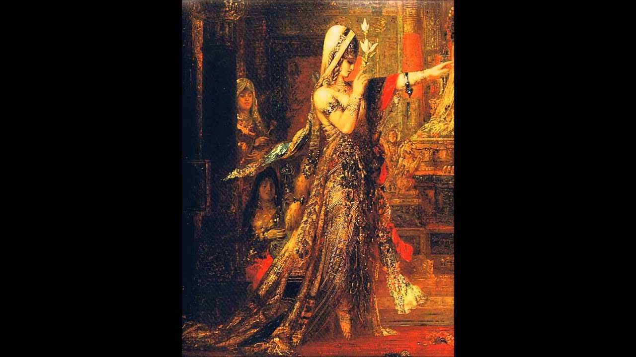 Гюстав моро саломея, танцующая перед иродом, 1876 г - 12077-7