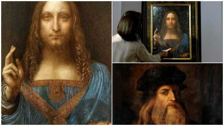 Картина Сальватор Мунди или Спаситель Мира – 500-летняя работа, уверенно приписанная Леонардо да Винчи, – продана 15 ноября 2017 года на аукционе Christies