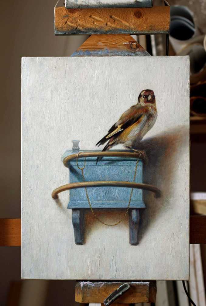 Щегол (живопись) - the goldfinch (painting)