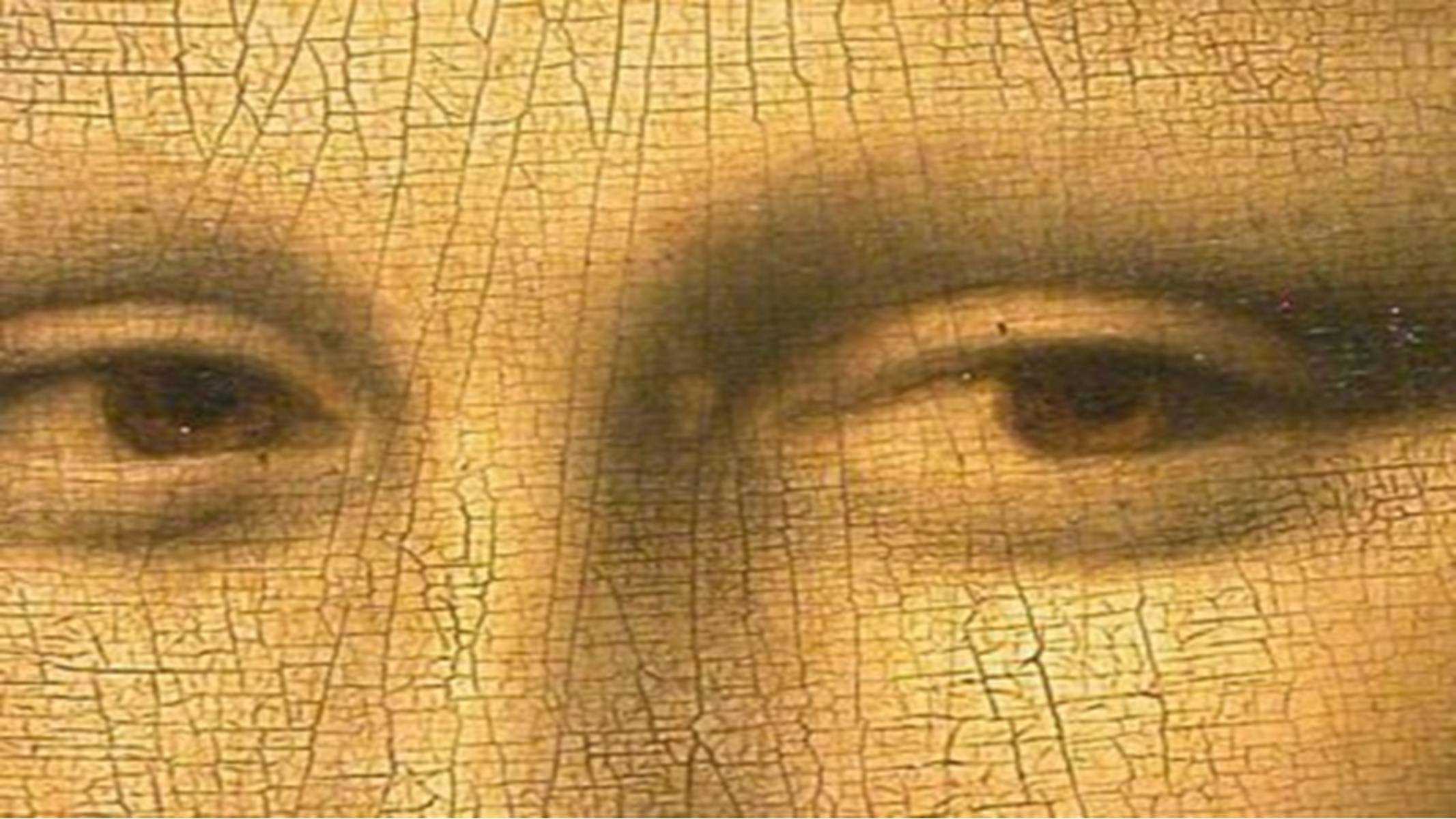 Леонардо да Винчи Мона Лиза глаза
