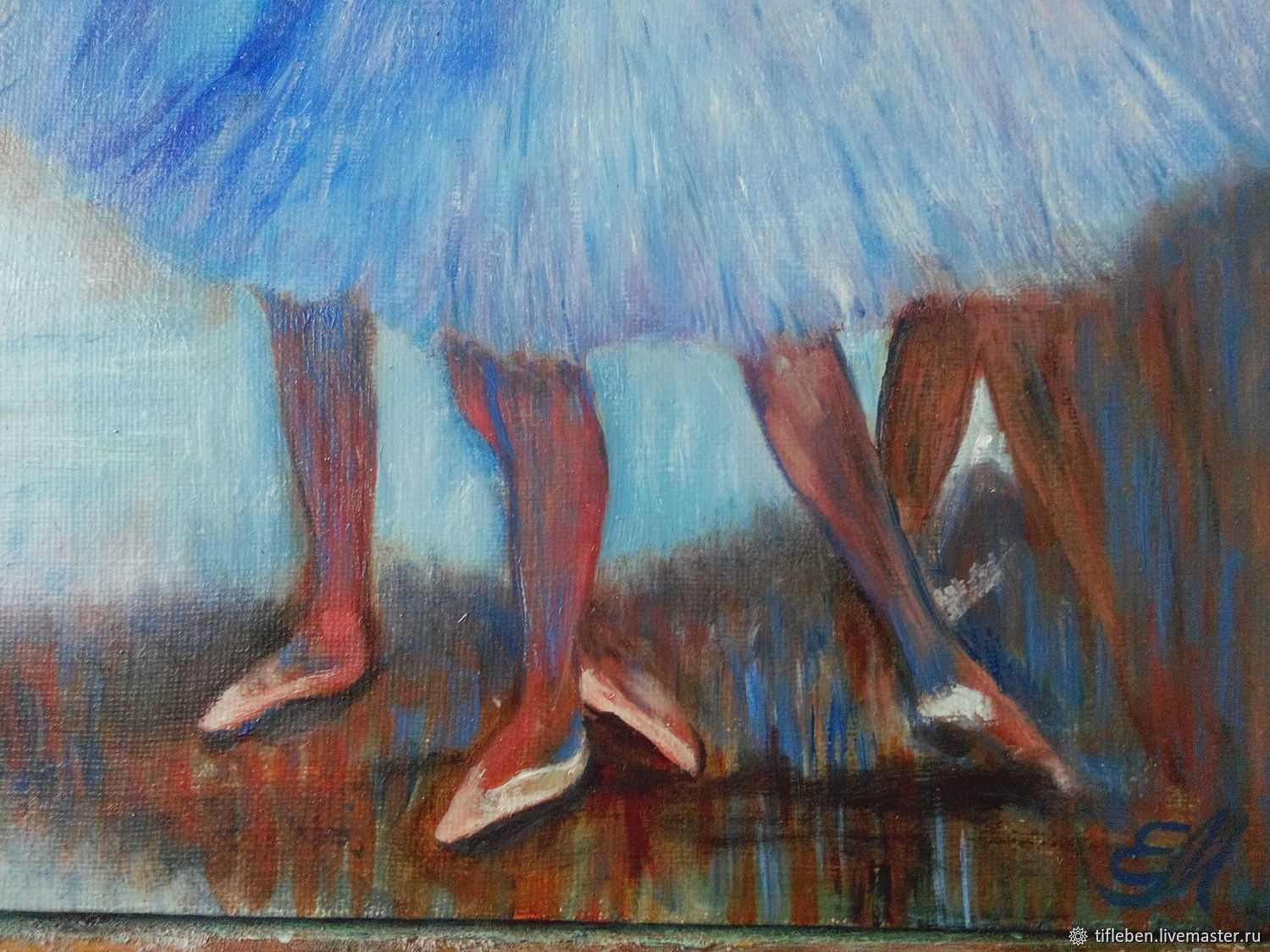Сочинение по картине эдгара дега голубые танцовщицы