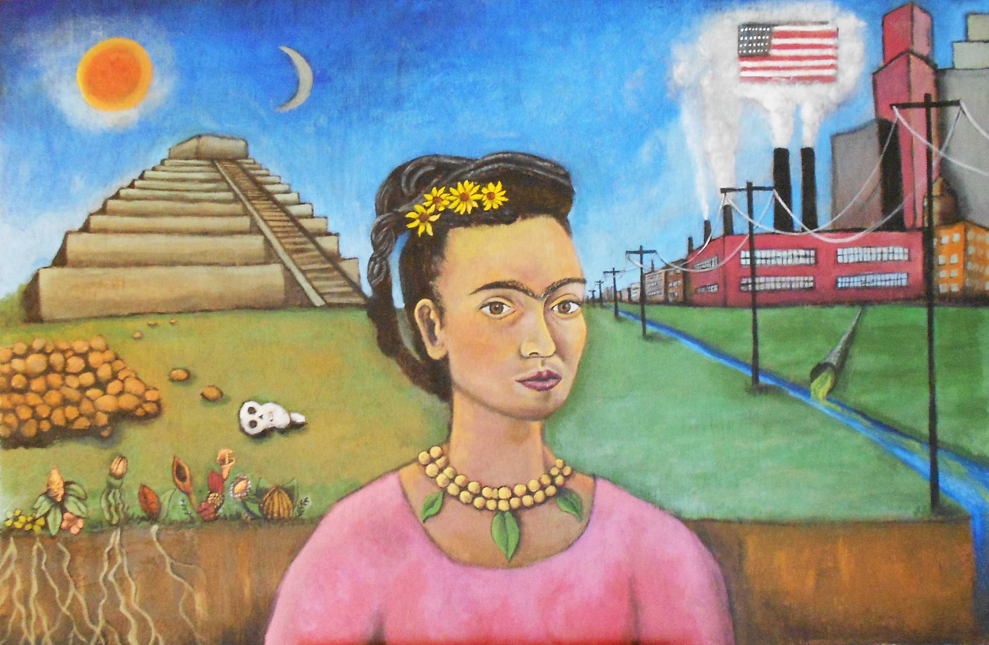 Фрида кало, картины мексиканской художницы, печаль, боль и страдание
