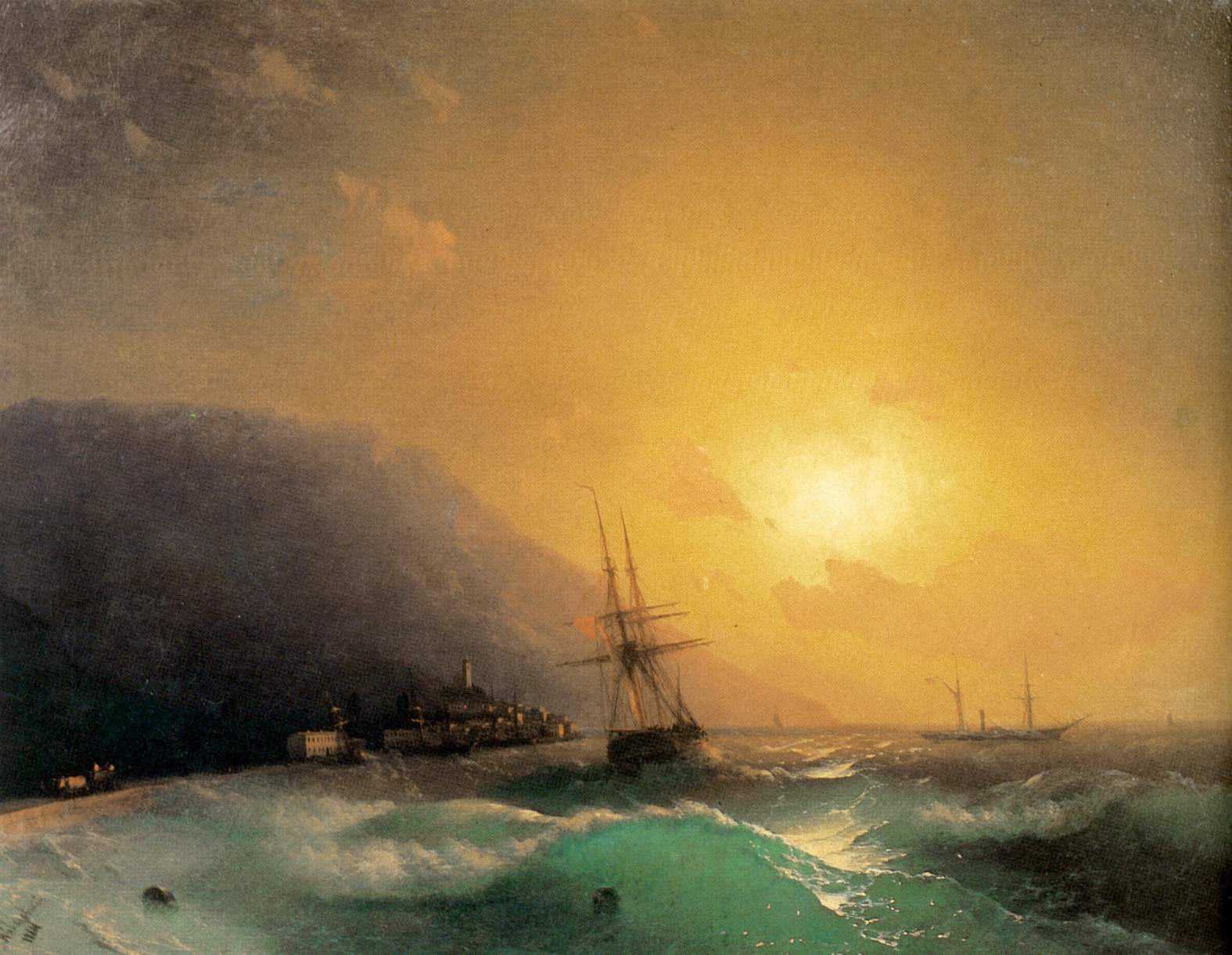 Айвазовский Иван Константинович, 1864 год - море