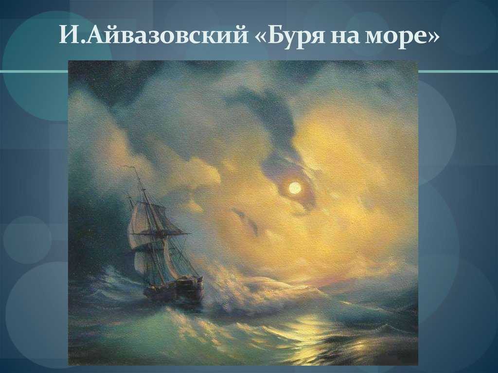 Сочинение по картине и. к. айвазовского «лунная ночь. купальня в феодосии»