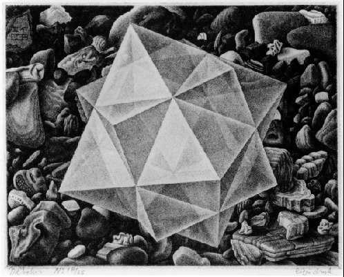 Волшебные картины мориса эшера, которыми иллюстрируют учебники кристаллографии