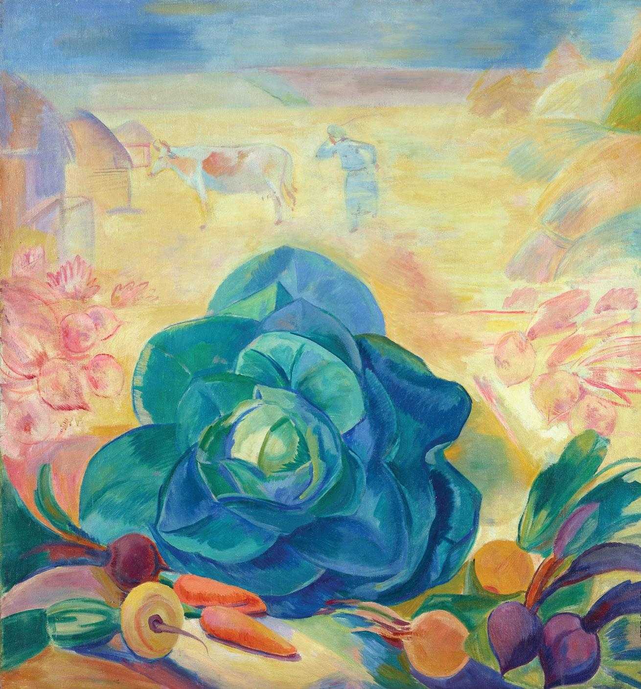 Павел кузнецов - один из ведущих художников объединения «голубая роза»