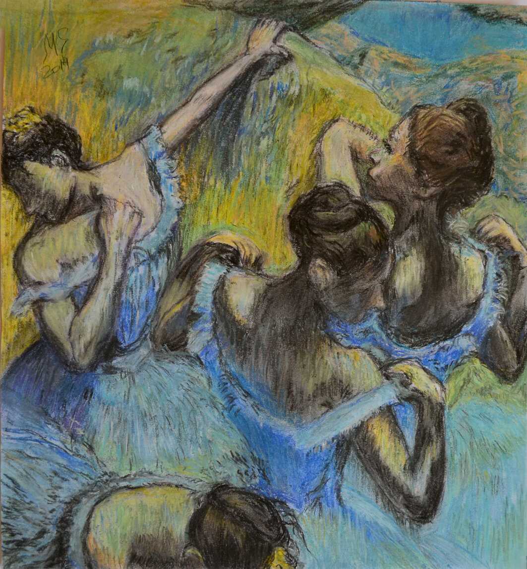 Голубые танцовщицы дега. 5 невероятных фактов о картине | дневник живописи