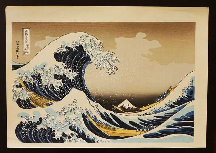 Кацусика хокусай. тайны и неожиданные открытия «большой волны в канагаве»
